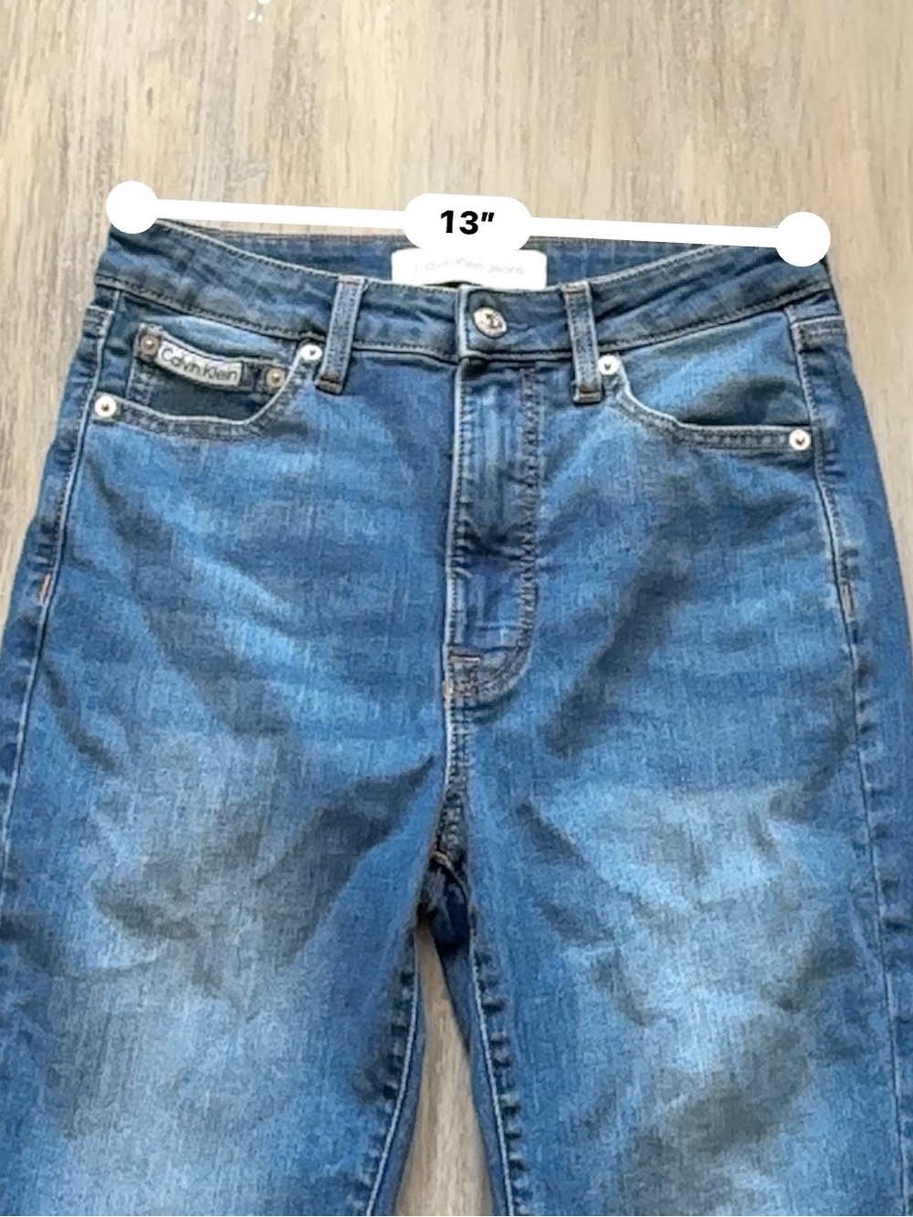 Calvin Klein Jeans Women’s High Rise Skinny Ankle Jeans - Picture 7 of 8